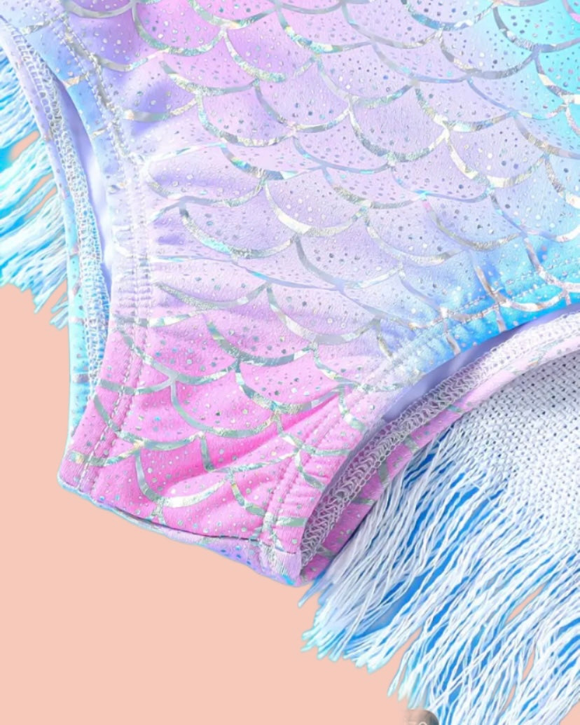 Ruffled Mermaid Swimwear